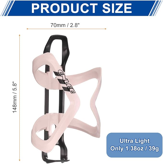 HARFINGTON Bicycle Water Bottle Holder Adjustment Right Load Bike Bottle Cages Cycling Cup Holder for MTB Gravel