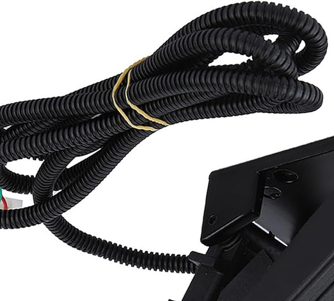 Variable Speed Foot Pedal, Universal Foot Pedal Control Switch, Brake Foot Pedal with 4.9ft Cable for Electric Scooter, Dirt Bike, Kart, ATV, Tricycle