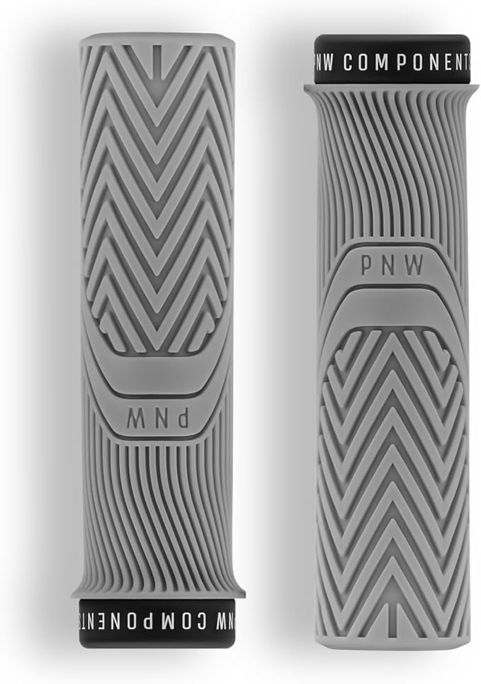PNW Components Loam MTB Bike Grips – Lock-On Mountain Bike Handlebar Grips – 25A Tacky Rubber – Ergonomic Trail & Enduro Grip – 30mm or 34mm – Multiple Colors