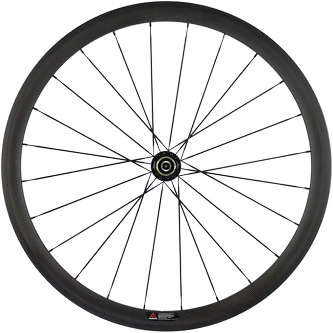 SunRise Bike 38/25mm Carbon Wheelset 700c Clincher Basalt Braking Surface Wheel