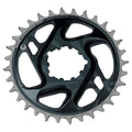 SRAM GX Eagle C1 34-Tooth Aluminum Chainring | 12-Speed Direct Mount, X-Sync 2 Narrow-Wide, Cold Forged, Lightweight, Grey for MTB & Road Cycling