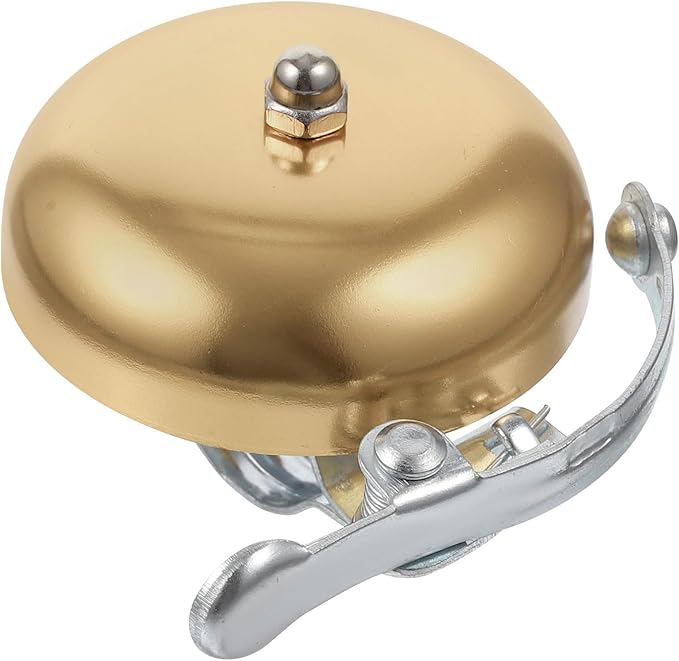 BESPORTBLE Vintage Bike Bell Copper Bicycle Ring Loud Crisp Sound Hand Ringing Bell for Mountain Bike Cycling Safety Outdoor Accessories