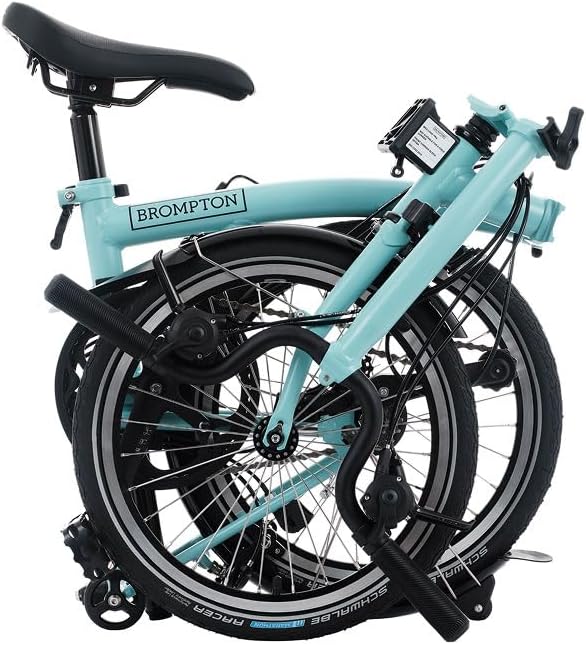 Brompton Folding Commuter Bike C Line 12-Speed | Compact, Lightweight, Urban Bike for Adults
