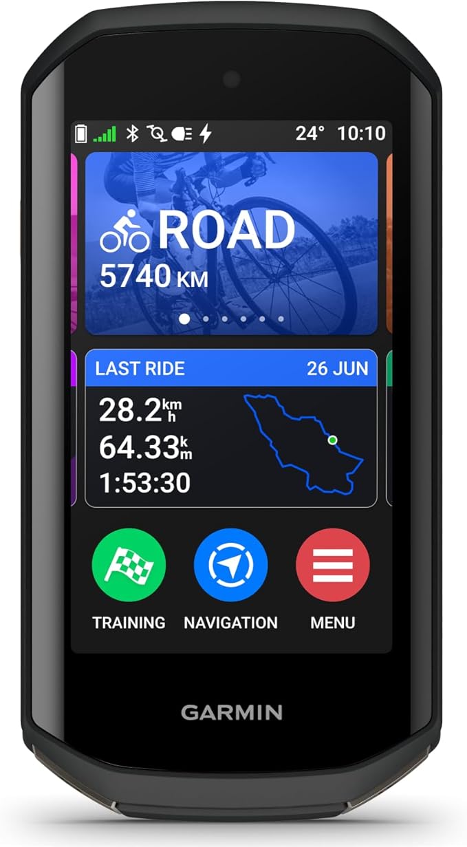 Garmin Edge 1050 Premium Cycling Computer with Wearable4U Bundle