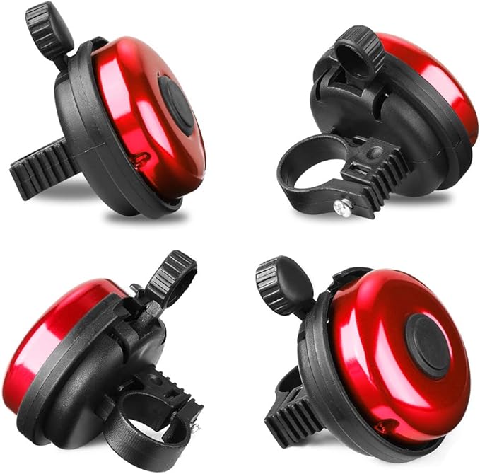 Accmor Classic Bike Bell, Aluminum Bicycle Bell, Loud Crisp Clear Sound Bicycle Bike Bell for Adults Kids