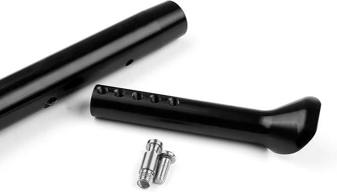 Areyourshop Adjustable CNC Aluminum Kickstand for Honda CBR250RR 2017-2018, CBR600RR 2003-2012, CBR1000RR 2004-2007, Black