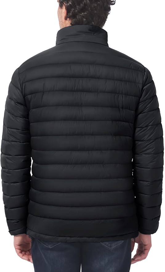 Men's Lightweight Packable Puffer Jacket Insulated Warm Winter Jackets Puffy Coat for Ski Hiking Travel
