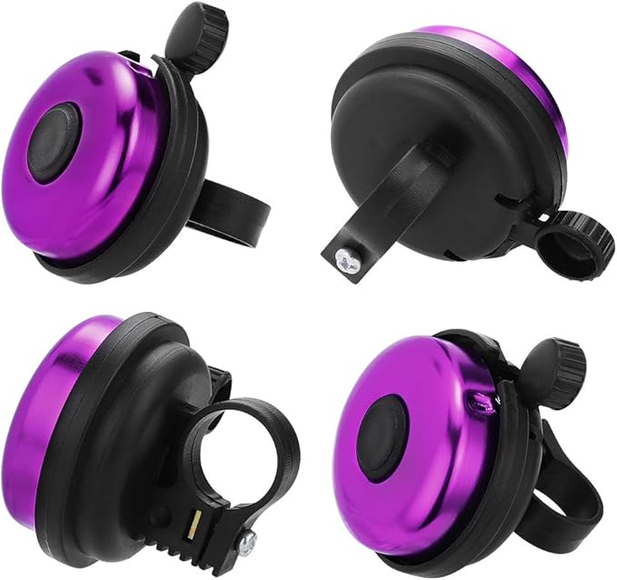 Accmor Classic Bike Bell, Aluminum Bicycle Bell, Loud Crisp Clear Sound Bicycle Bike Bell for Adults Kids