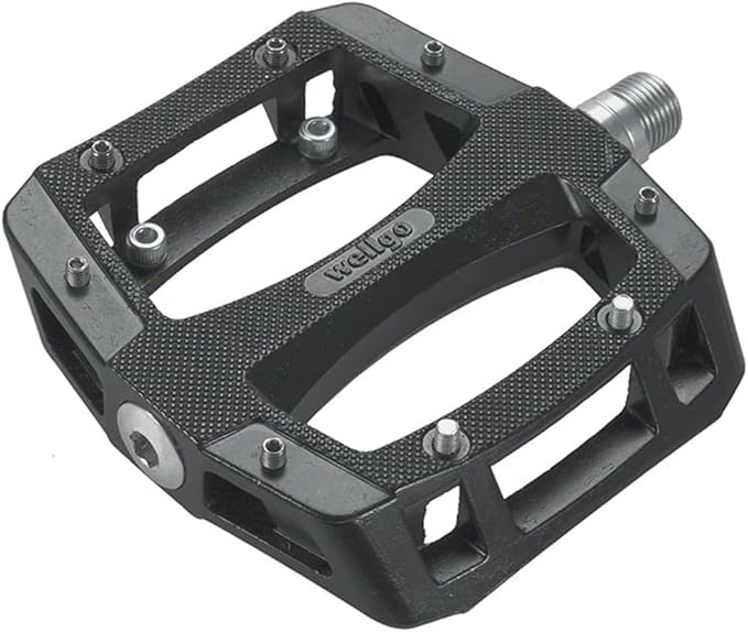 Wellgo LU-A52 BMX Platform Pedals 9/16" Black
