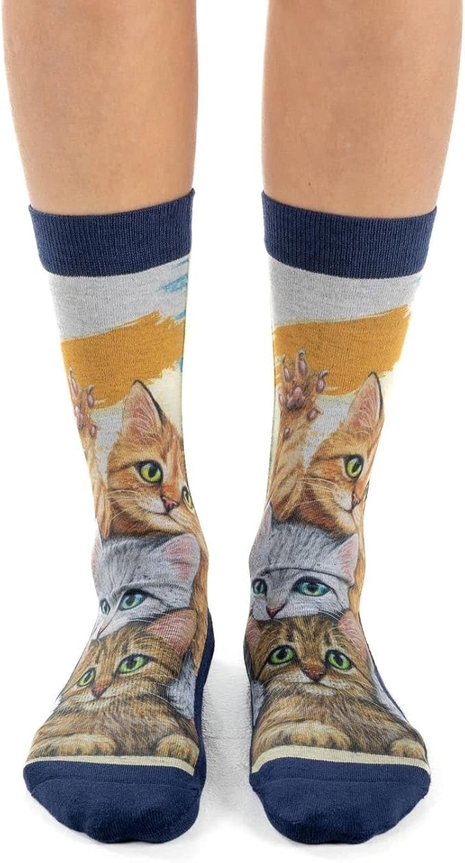 Good Luck Sock Novelty Crew Socks for Adults - For Men, Women and Teens