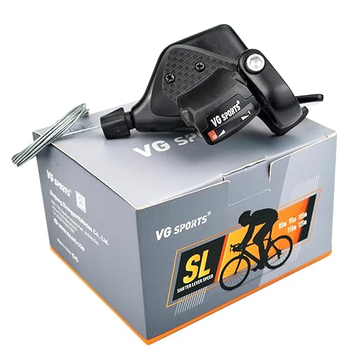 VG Sports 9 Speed MTB Groupset Bike Chain 11-42T Cassette 1x9 Speed Rear Derailleur& Shifter (9S 11-42T Set)