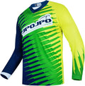 Men's Mountain Bike Jersey Long Sleeve MTB Off-Road Motocross Jersey Quick Dry Downhill&Motocross Shirts
