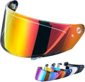 VCOROS X9 Full Face Motorcycle Helmet Replacement Shield 5Color Lens Available (Chrome Red)