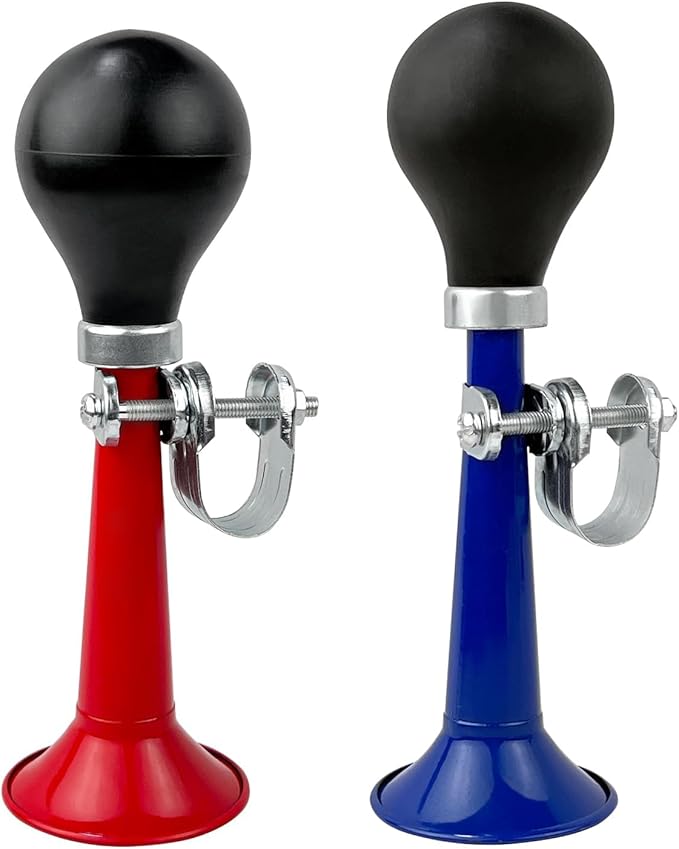 Aluminum Alloy Bike Horn, Loud Bicycle Horns for Kids and Adults,Retro and Easy-to-Install Bicycle Accessories