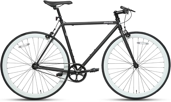 AVASTA Single-Speed Fixed Gear Urban Commuter Fixie Bike Flip Flop Hub Bicycle, Multiple Colors