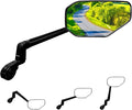 Bike Mirror, New Foldable Bicycle Mirror for Handlebar, 360° Adjustable Bar End Rear View Mirrors for E-bike, Mountain Bike, City Bikes & Scooter (Right 0.87-1")