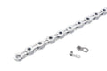 PYC SP1101 11-Speed Bike Chain, 116 Links (116L), Super Lightweight Hollow-Pin Bicycle Chain for Mountain (MTB) & Road Bikes, Compatible with Shimano, SRAM, Campagnolo (Silver)
