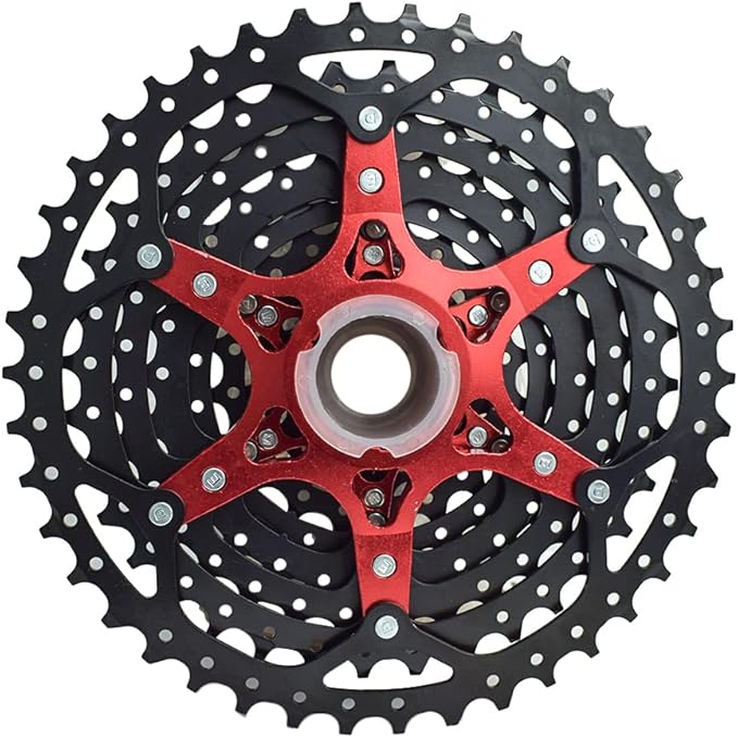 VG SPORTS 8/9/10/11/12 Speed Ultra-Light Bike Cassette for Mountain Bike 11-40T/11-42T/11-46T/11-50T/11-52T MTB Cassette Lightweight Aluminum Bracket Cassette