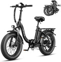 Heybike Ranger 2.0 Foldable Electric Bike for Adults,【1400W Peak Motor, 28+ MPH, 65 Miles Range】 20"×4 Fat Tire All-Terrain Ebike, 48V 15AH Removable Battery Step-Thru Electric Bicycle for Commuter
