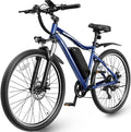 750W Electric Bike for Adults, 22 MPH, 50 Miles Long Range Electric Bicycle for Adults, 27.5 Inch Tires E-Bike, 480WH Removable Battery Commuter Bike, Blue