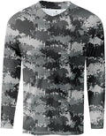 Men's MTB Shirt Long Sleeve Off-Road Motocross Cycling Jersey Mountain Bike Shirts Quick-Dry Moisture Wicking