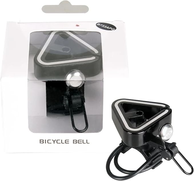 Triangle Classic Bicycle Bell Aluminum Alloy Long-Lasting Sound Availabe Road Bikes MTB Fits 22.2-25.4mm Handlebar