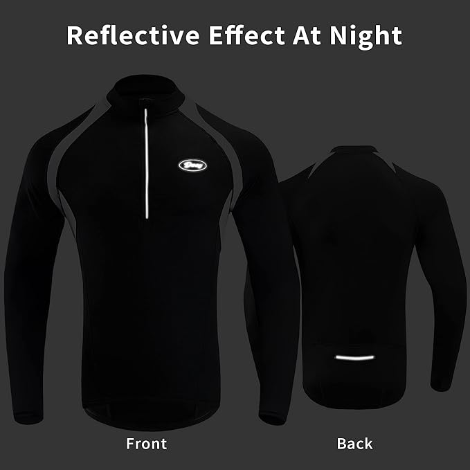 Cycling Jersey Men Bicycle Shirt Short and Long Sleeve MTB Road Biking Jersey with Pockets