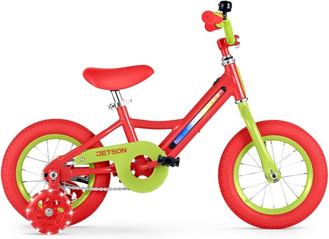 Jetson Light Rider Kids’ Light-up Unisex Bike, LED Light-up Frame, 3 Different Light Modes