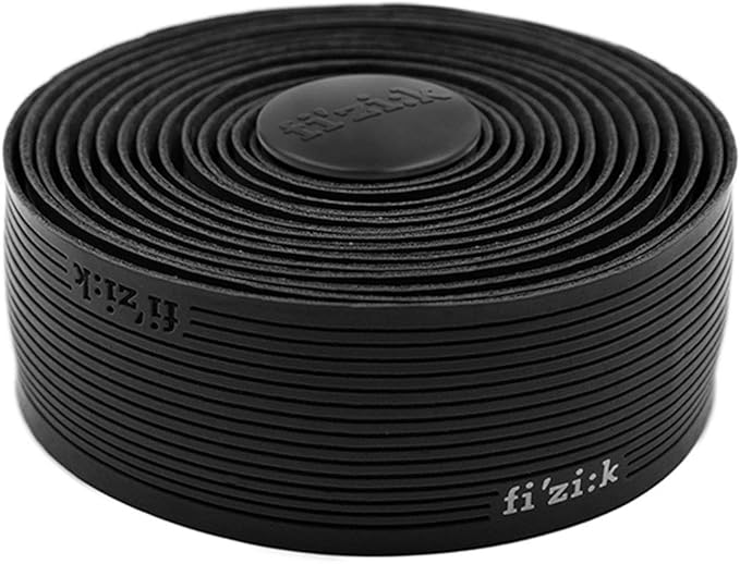 Fizik Vento Microtex Tacky,Road Cycling Racing bar Tape, Black, 2mm