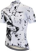Weimostar Men's Cycling Jersey Men Mountain Bike Jerseys Short Sleeve Tops S-5XL
