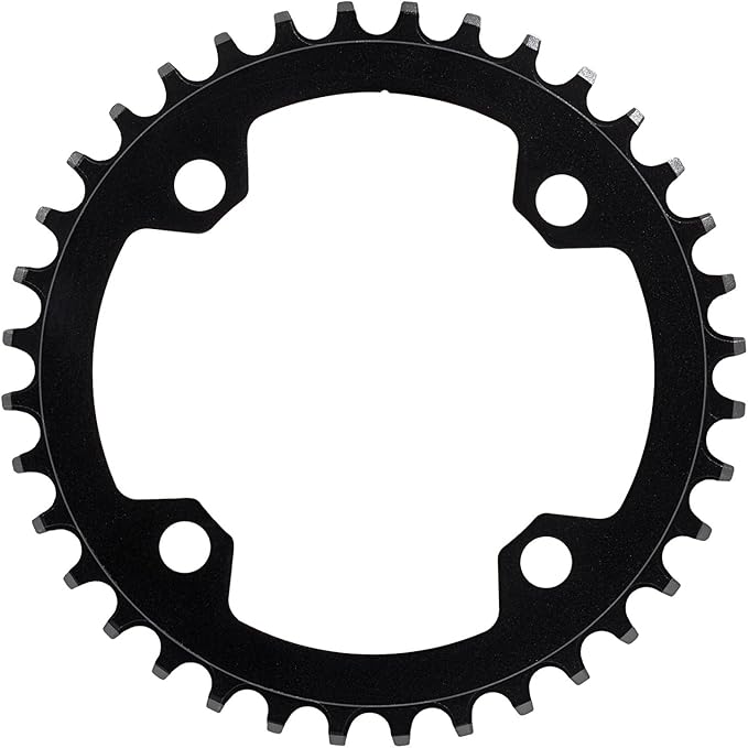 104 BCD Bike Chainring: 32T 34T 36T 38T Round Narrow Wide Chainring, Single Chain Ring for 8 9 10 11 12 Speed Mountain Bike MTB XC Trail e-Bike Fat Bicycle