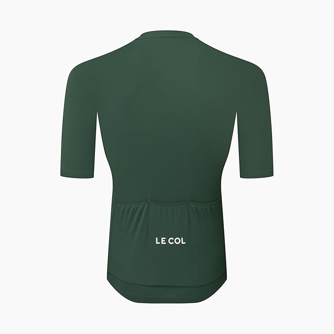 LE COL Men's Ride Jersey| Short Sleeve Cycling Shirt | Lightweight Breathable Moisture Wicking| S - XL