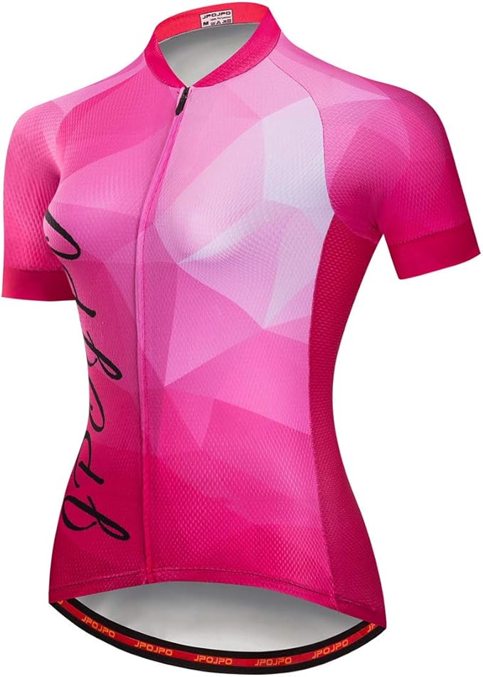 Cycling Jersey Women MTB Tops Mountain Bike Jersey Shirts Short Sleeve Summer