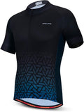 JPOJPO Men's Cycling Jersey Bike Shirt Short Sleeve MTB Summer Clothing Bicycle Tops Jacket S-3XL