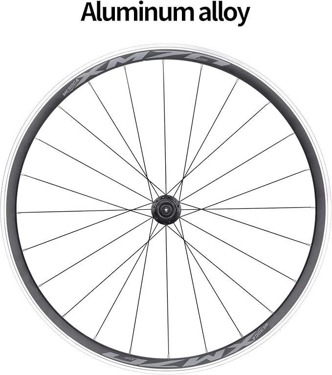 Bicycle Wheelset, 700C Aluminum Alloy Quick Release Road Bike Wheel, Rim Brake Front 2 Rear 4 Bearing Aerodynamic Racing Wheels