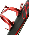 Premium Aluminum Alloy Bike Cup Holder - - Durable Water Bottle Cage for Bicycle, Road Bike, Mountain Bikes (Red)