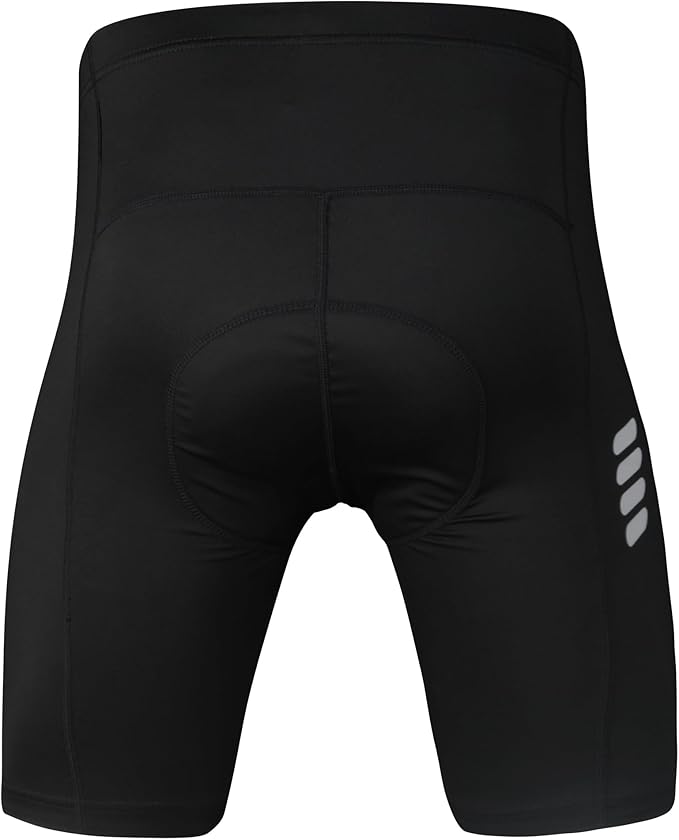 bpbtti Mens Gel Padded Cycling Shorts Bicycle Riding Pants Bike Biking Clothes Cycle Tights