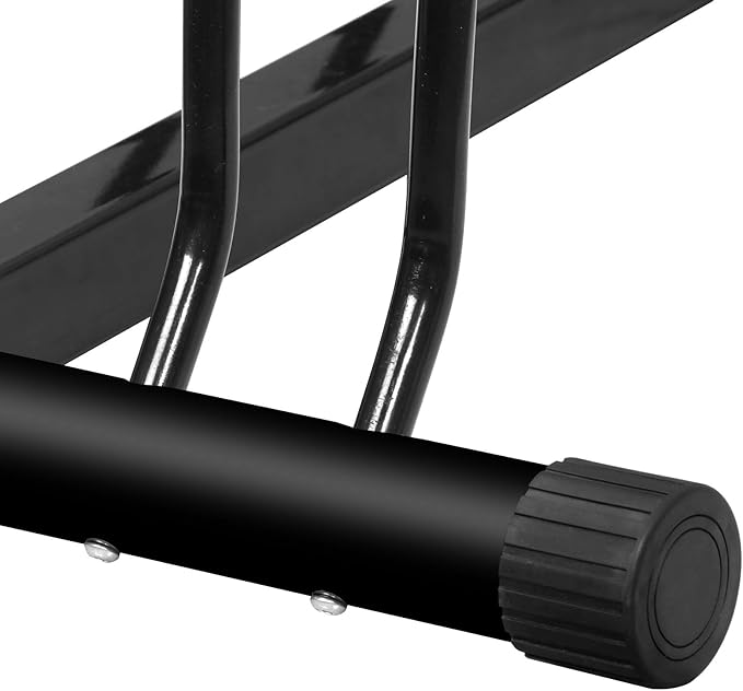 F2C 2-Bike Rack Bicycle Floor Stand Two Bike Parking Garage Storage Rack for Indoor and Outdoor