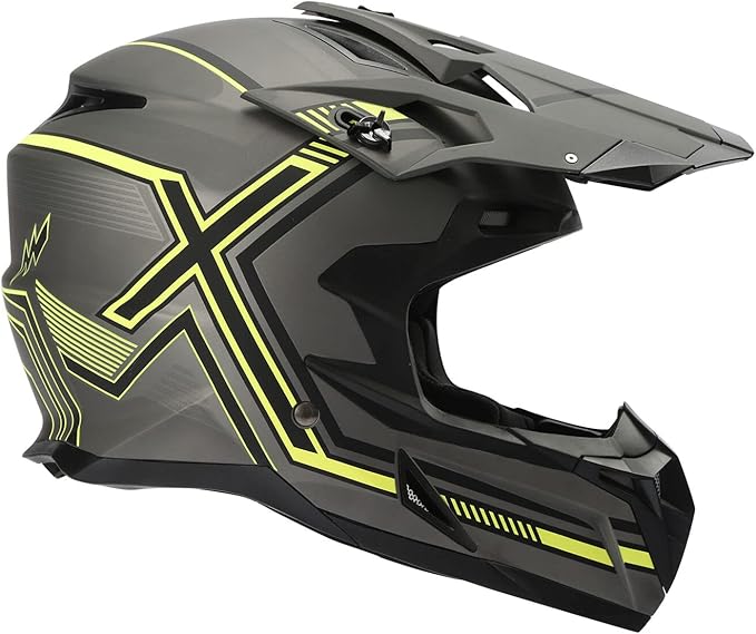 TCT-MOTORPARTS DOT Motorcycle Adult Full Face Helmet Off Road Dirt Bike Motocross ATV MTB Mountain Bike Helmet for Men Women