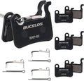 BUCKLOS Bike Disc Brake Pads - Bicycle Disk Brake Pads for Zoom/Shimano Deore XT XTR LX SLX Hone Alfine Saint for Ebike/Mountain Bike/Electric Bike/Road/Scooter
