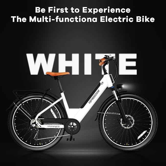 1000W/1500W Peak Electric Bike for Adults,up 80 Miles Removable Battery Ebike, 26/24''" UL Certified Electric Mountain E Bike,Adult Electric Bicycles for Commute Beach Snow
