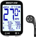 Bike Speedometer GPS Wireless Cycling Computer – Auto Start/Stop, Auto Backlight, Waterproof Bicycle Odometer MPH KM/H, 2.4" LCD Display
