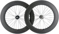 Carbon Fixed Gear Wheelset 700C 88mm Track Wheel Clincher Matte Finish