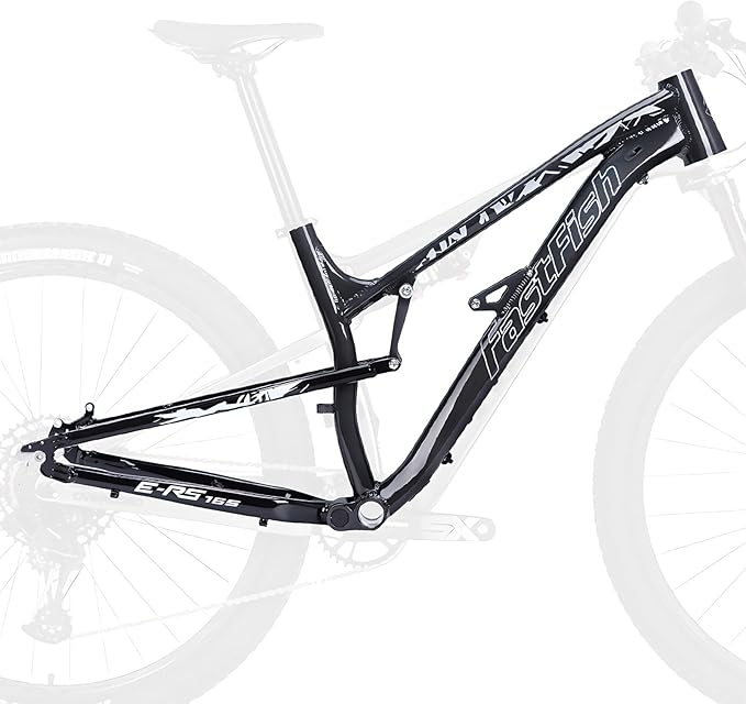 Full Suspension Mountain Bike Frame 27.5er Aluminium Alloy Softtail Frame 17'' DH/XC/AM Quick Release 135mm Frame Disc Brake Bicycles Frame