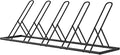 Tuenort Floor Bike Rack, Bike Stand for Garage, Outdoor For Mountain Floor Bike Rack, Heavy Duty For Bicycle Garage, Space-Saving 5 Bicycle Holder For Home, Yard, Office, Black