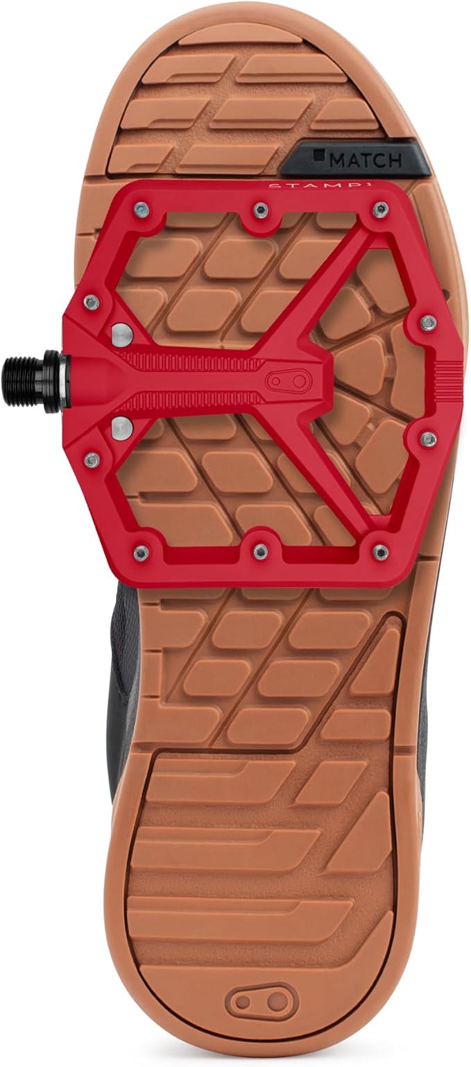 Crankbrothers Stamp Flat MTB Pedals - Size-Specific, Lightweight, Versatile, Durable Bike Pedals