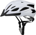 Adult Cycling Bike Helmet, Lightweight and Adjustable with Pads&Visor for Men and Women,Premium Quality Airflow Unisex Bicycle Helmet,Suggested Fit 58-61 cm