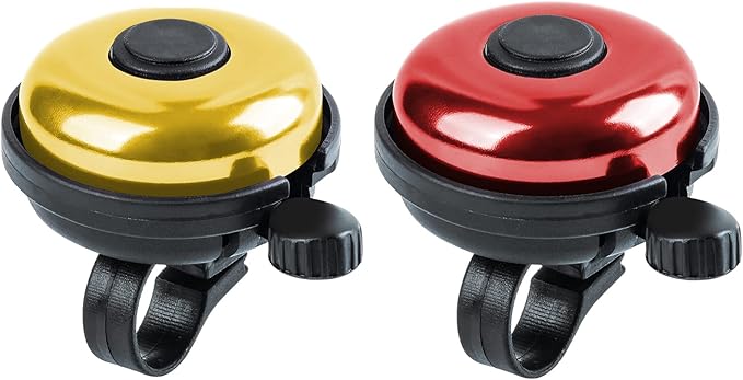 Classic Bike Bell, Aluminum Bicycle Bell, Loud Crisp Clear Sound Bicycle Bike Bell for Adults Kids