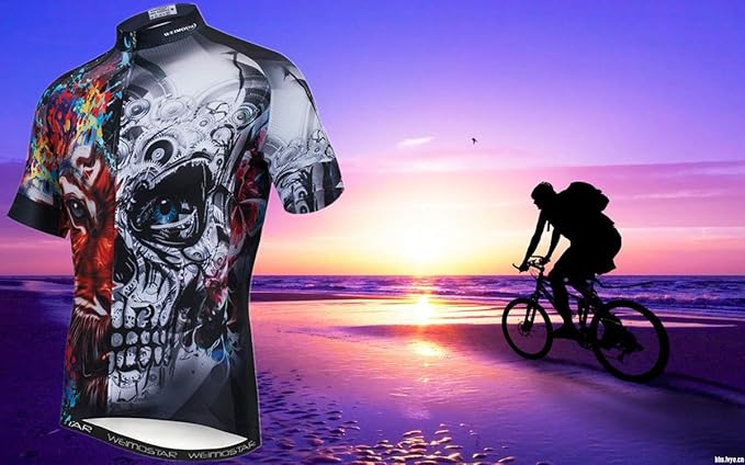 Men's Cycling Jerseys Summer Breathable Bicycle Shirts for Male Riding Clothing Quick Dry MTB Jersey