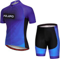 Hotlion Men's Cycling Jersey Set Summer Cycling Clothing Suit Pro Team Bike Clothes Road Biking Outfits Bicycle Kit for Men